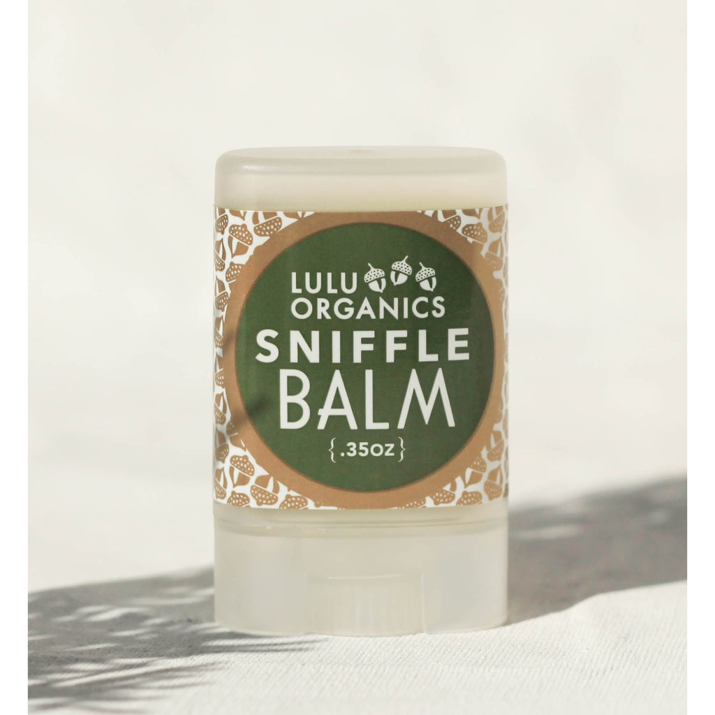 Sniffle Balm by Lulu Organics at Golden Rule Gallery in Excelsior, MN