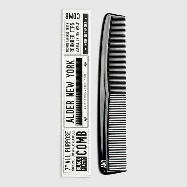 All Purpose Comb | Plastic Comb | Alder New York | Hair Comb | Golden Rule Gallery | Excelsior MN