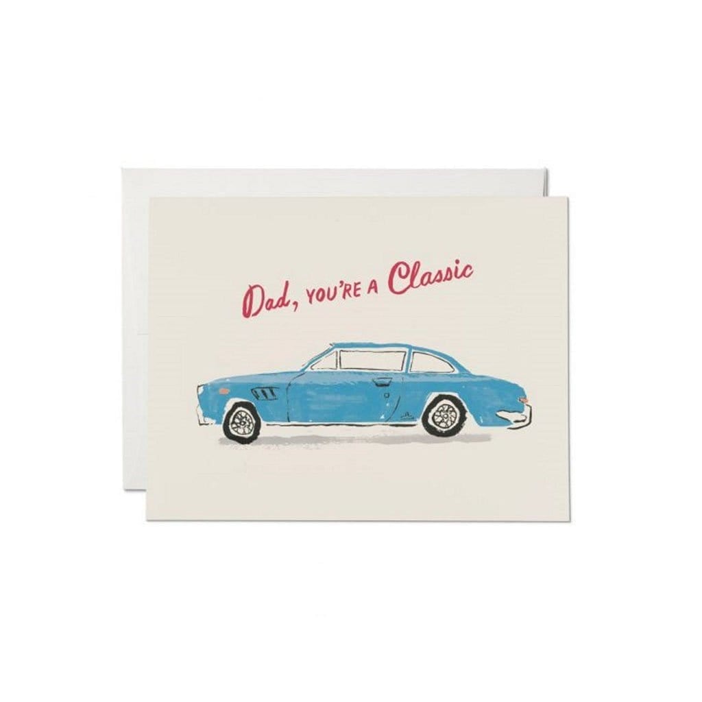 Classic Car Dad Father's Day Card at Golden Rule Gallery in Excelsior, MN