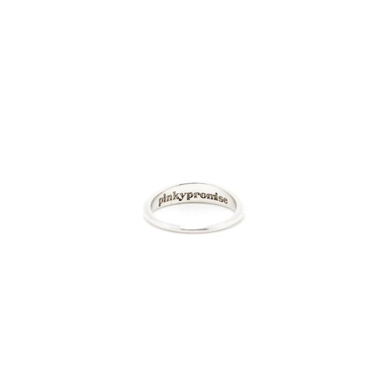 Tiny Gold Band Ring by I Like It Here Club