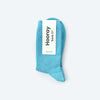 Everyday Cotton Socks in Sky Blue by Hooray Sock Co. at Golden Rule Gallery in Excelsior, MN