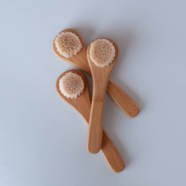 Facial Brush | Bamboo Skincare Tools | Cordial Organics Skincare | Gentle Facial Brush | Facial Brush for Sensitive Skin | Golden Rule Gallery | Excelsior, MN