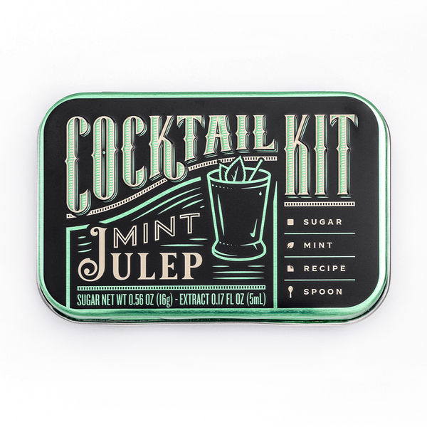 Mint Julep Cocktail Kit | Travel Kit | Happy Hour | Cocktail Kits 2-Go | Golden Rule Gallery | Excelsior, MN