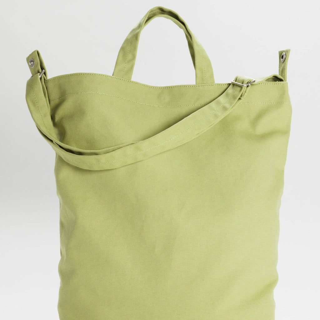 Avocado Light Green Canvas Tote Bag at Golden Rule Gallery in MPLS