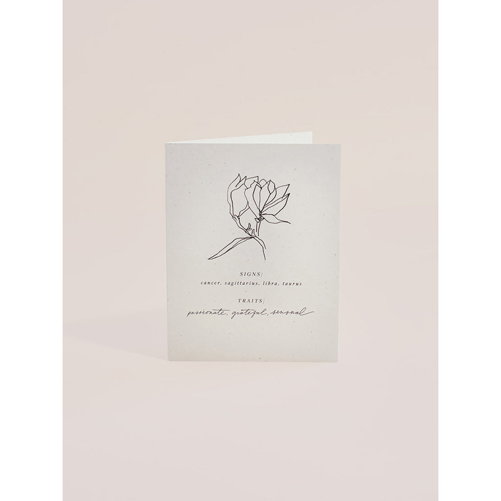 The Lover Greeting Card | Lover Astrology Card | Cancer Zodiac Greeting Cards | Sagittarius Zodiac Card | Libra Greeting Cards | Taurus Greetings Cards | Wilde House Paper | Golden Rule Gallery | Excelsior, MN