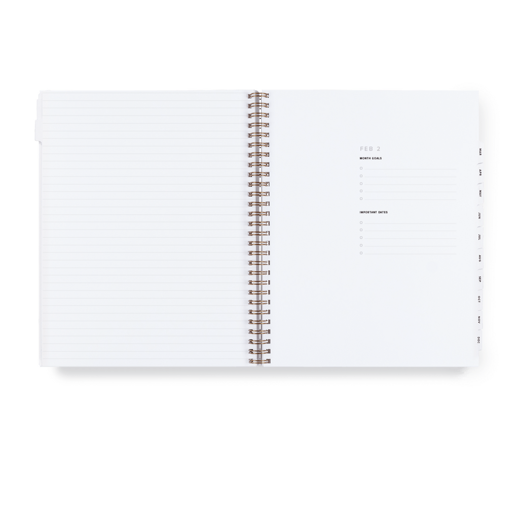 Appointed Planner | Lavender Grey 2023 Year Planner | Yearly Task Planner | 2023 Agenda | Office | Golden Rule Gallery | Appointed | Excelsior, MN