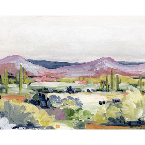 Desert Flora Canvas Print by Laurie Anne Art