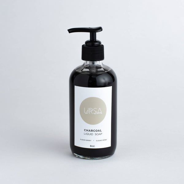 Charcoal Liquid Soap by Ursa