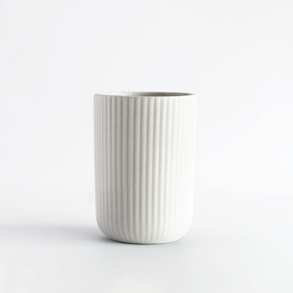 Coffee Cup in White | Archive Studio | Netherlands Coffeeware | Off White Cups | Golden Rule Gallery | Excelsior, MN