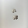 Floral Eugene Earrings in Sterling Silver by Ann Erickson at Golden Rule Gallery in MPLS