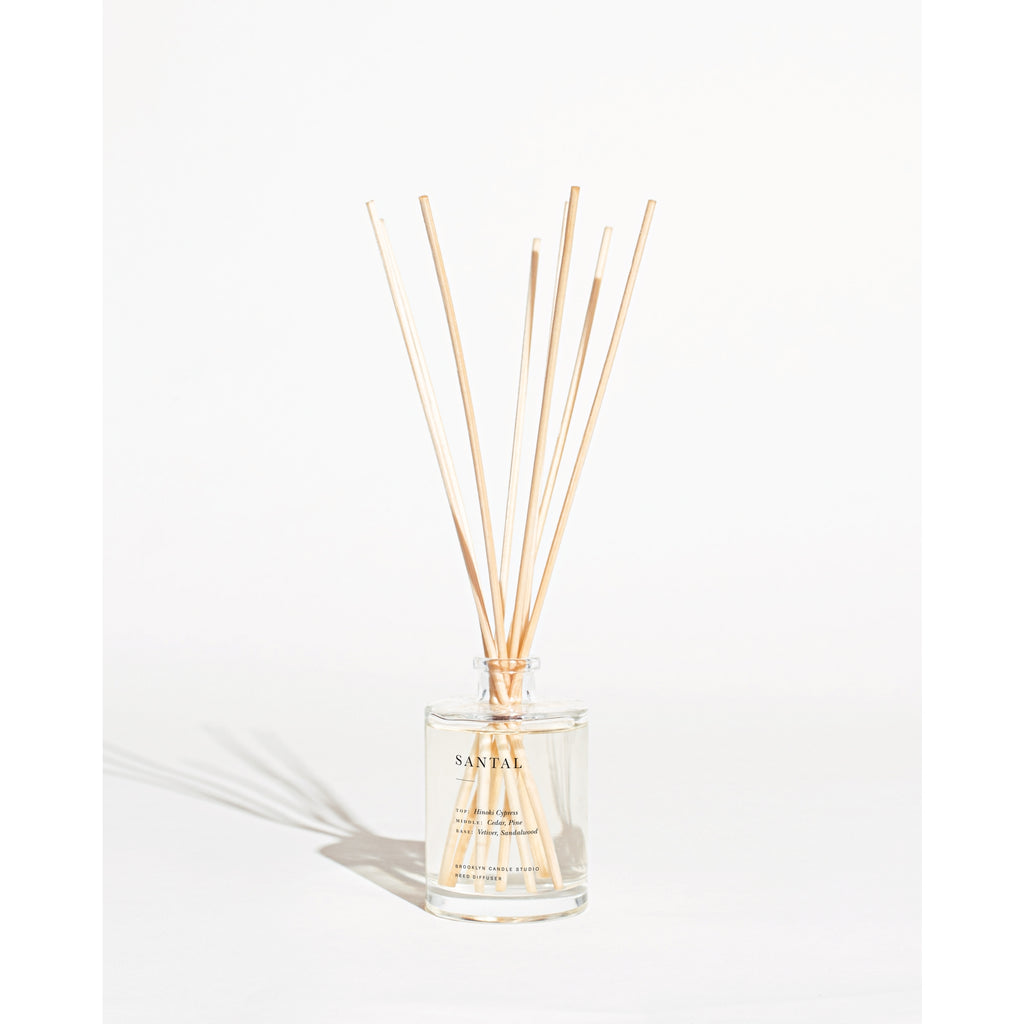 Earthy House Fragrances | Reed Diffuser in Santal | Golden Rule Gallery | Excelsior, MN | Brooklyn Candle Studio | Home Fragrances