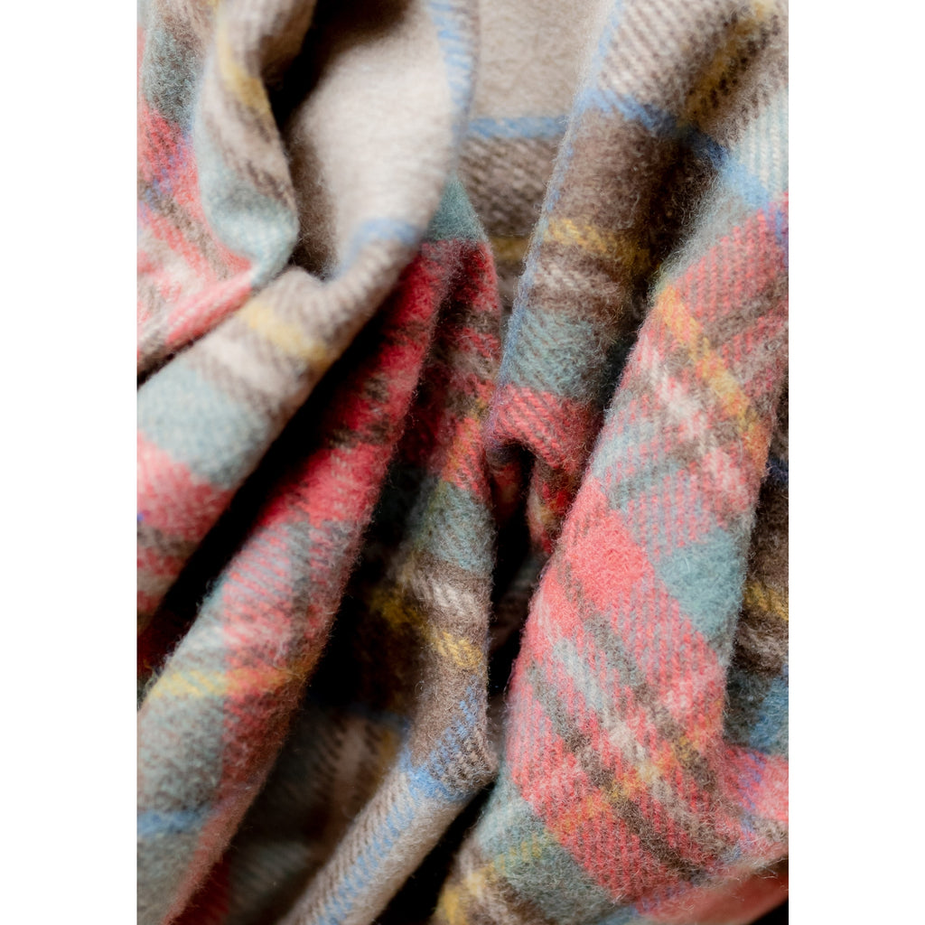 Traditional Tartan Wool Blanket | Stewart Dress Antique Tartan Blankets | Recycled Wool Plaid Blanket | Golden Rule Gallery | Winter Throw Blankets | Holiday | Excelsior, MN | The Tartan Blanket Co.