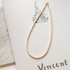 Real White Pearl Necklace with Gold Clasp at Golden Rule Gallery