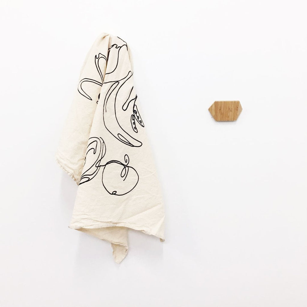 Confetti Riot Tea Towel | Fruit and Veggie Tea Towel | Confetti Riot | Golden Rule Gallery | Excelsior, MN