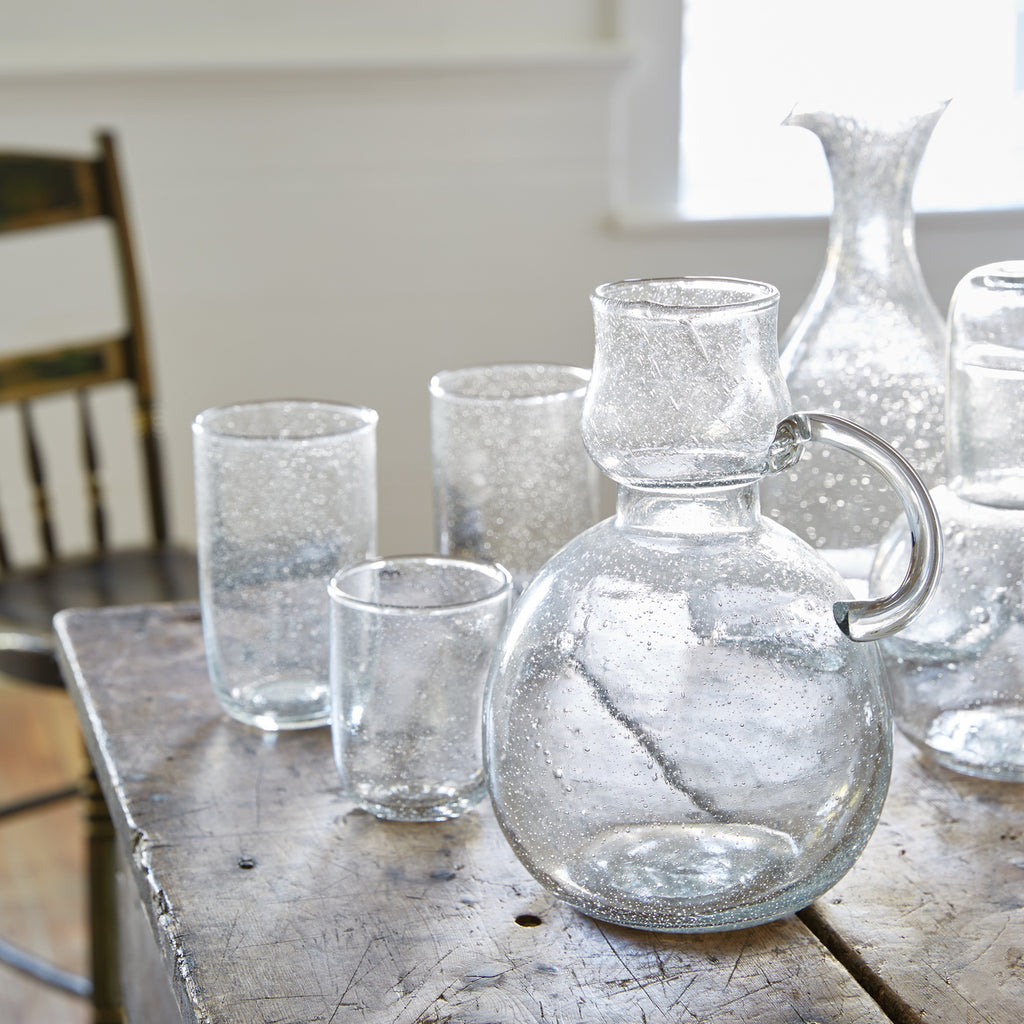 Seeded Kitchen Glasses | Textured Glass Cups | Sir Madam Kitchen Glasses | Excelsior, MN