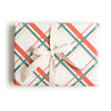 Vintage Holiday Plaid Gift Wrap | Holiday Wrapping Paper | Amy Heitman | Golden Rule Gallery | Excelsior, MN