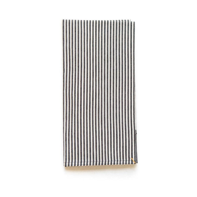 Minimal Black Stripe Tea Towel for the Kitchen at Golden Rule Gallery