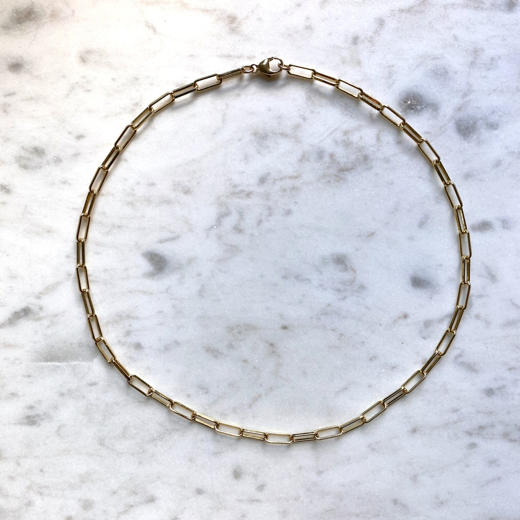 Minimal Gold Chain Necklace Handmade in Excelsior, MN