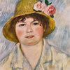 Vintage 1958 Madame Renoir Portrait Art Print at Golden Rule Gallery in Excelsior, MN
