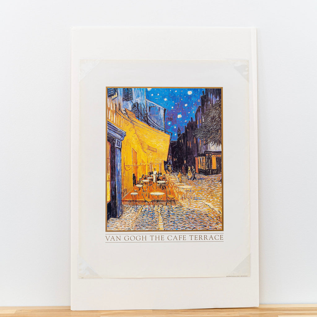 Vintage 1998 Van Gogh “The Cafe Terrace” Art Poster at Golden Rule Gallery