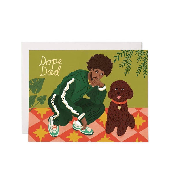 Dope Dad Father's Day Card | Red Cap Cards | Golden Rule Gallery | Excelsior, MN