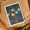 Vintage 90s Assorted Floral Print | Vintage Floral Art Prints | Vintage 1995 Flower Art Prints | Golden Rule Gallery | Excelsior, MN | Vintage Art Prints | Vintage White Flower Art Prints