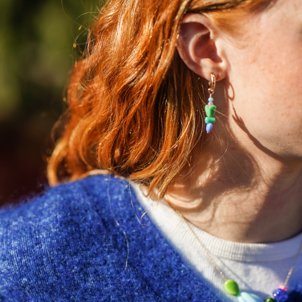 Colorful Earrings Handmade in Minnesota 