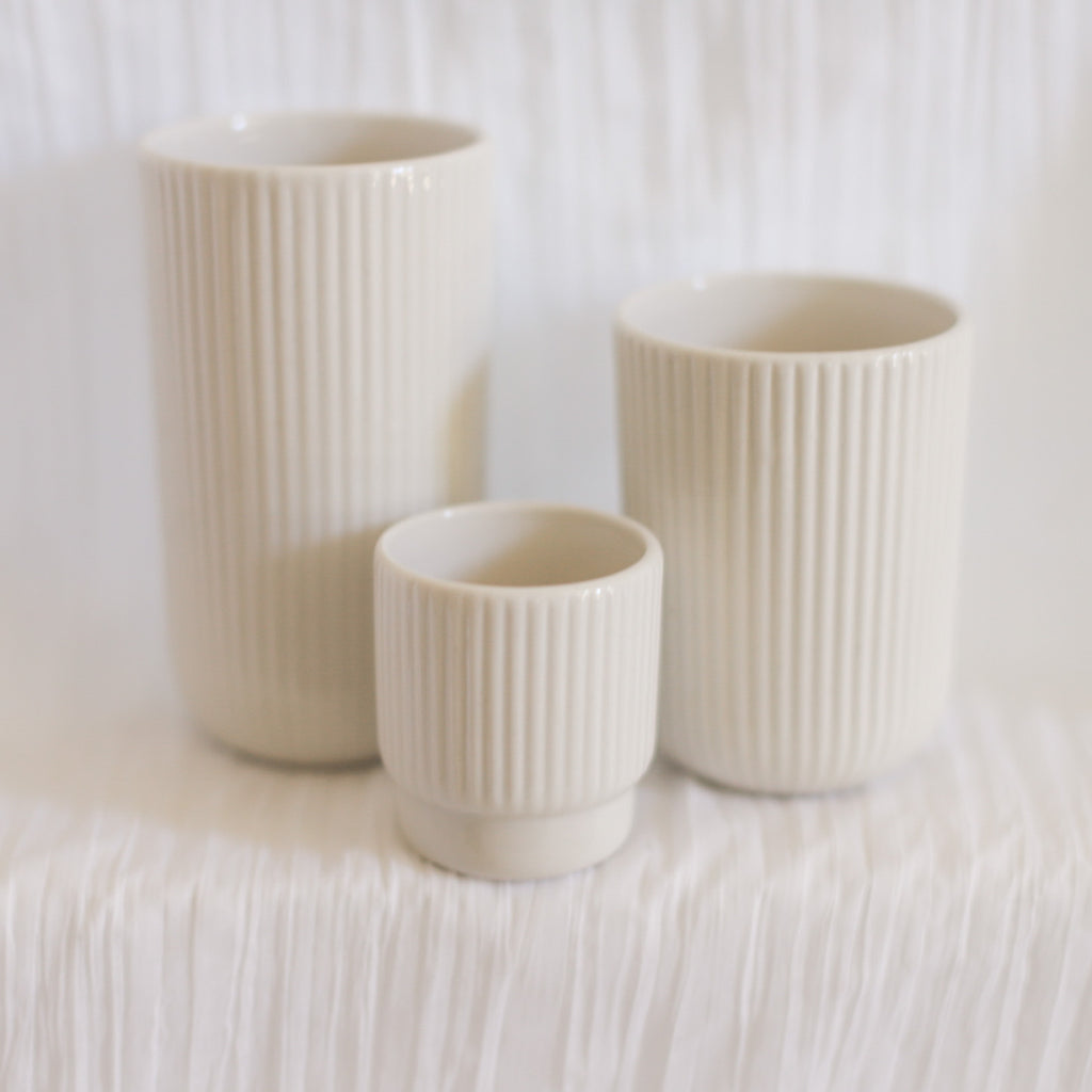 Coffee Cup in White | Archive Studio | White Aesthetic | Clean Look | Golden Rule Gallery | Excelsior, MN