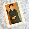 Amedeo Modigliani | The Italian Woman | Portrait Art Print | Golden Rule Gallery | Excelsior, MN