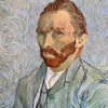 Vintage 1950's Van Gogh "Self-Portrait" Colorplate | Vintage Art Print | Minneapolis Gallery | Excelsior, MN