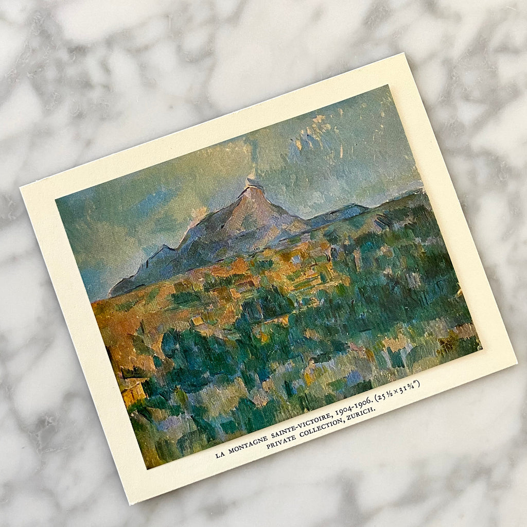Golden Rule Gallery 50s Cezanne Mini Print of Landscapes