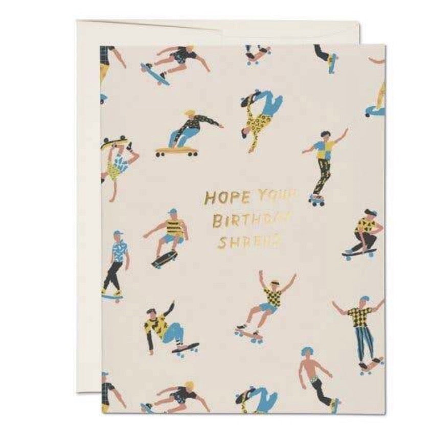 Hope Your Birthday Shreds Card 