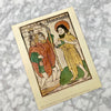 Saint Christopher and Saint John the Baptist | 1480–90 | Jorg Glockendon | German | Art and Faith | Art History | Vintage Art Print | Golden Rule Gallery