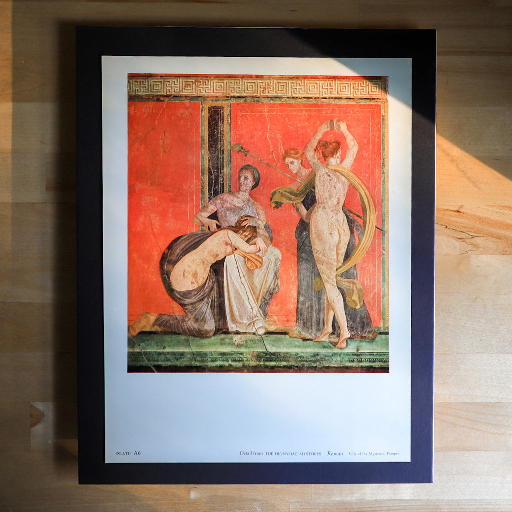 The Dionysiac Mysteries | Ancient Fresco  | Art History | Golden Rule Gallery | Excelsior, MN | Minneapolis Gallery