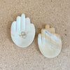 Carved Soapstone Hand Dish | Hand Shaped Dish | Venture Imports | Golden Rule Gallery | Excelsior, MN