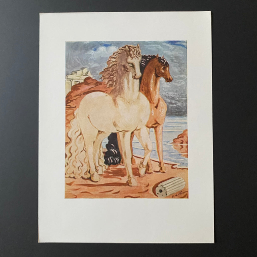 Horses | Giorgio de Chirico | Golden Rule Gallery