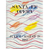 Vintage 80s Santa Fe Opera Colorful Exhibition Poster at Golden Rule Gallery