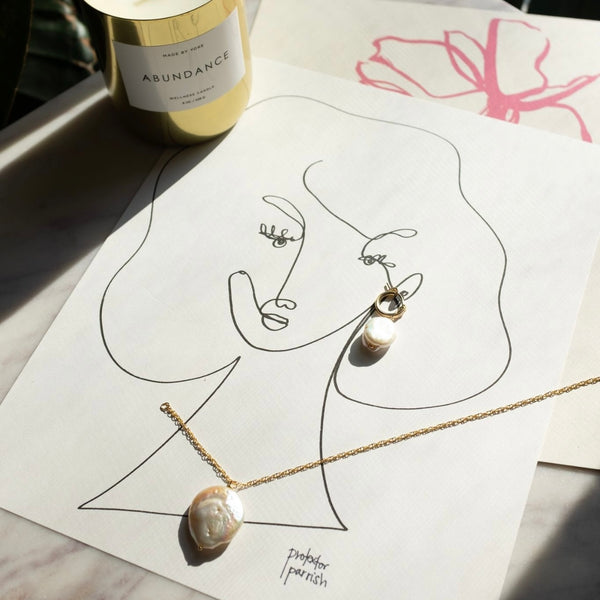 Pretty Pearl Jewelry Styled at Golden Rule Gallery