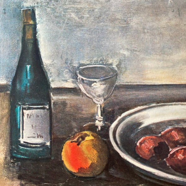Rare 40s Vintage Still Life | Vintage Still Life Vlaminck Print | Vintage Vlaminck Offset Lithograph | Vintage Art Collectibles | Golden Rule Gallery | Excelsior, MN | Vintage Art Prints
