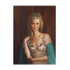 Louche Laura Portrait Art Print | Female Art Print | Janet Hill Studio | Golden Rule Gallery | Excelsior, MN
