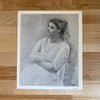 Vintage 1958 Picasso "Woman in White" Bookplate