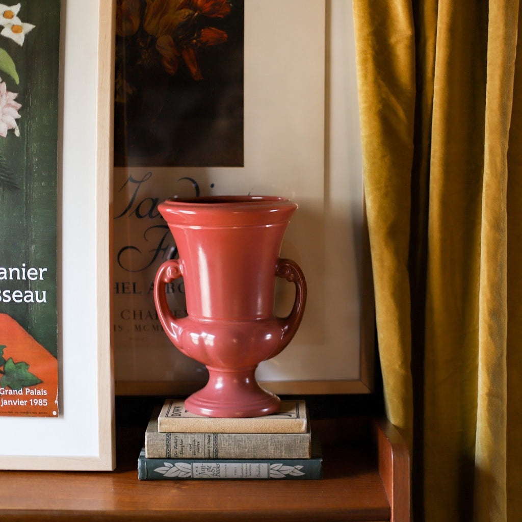 Vintage Abington Trophy Vase with Handles | Berry Vintage Vase | Abington Vases | Golden Rule Gallery | Excelsior, MN