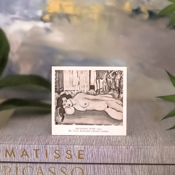 Vintage Matisse Print | Reclining Nude | Female Form | Golden Rule Gallery | Minneapolis