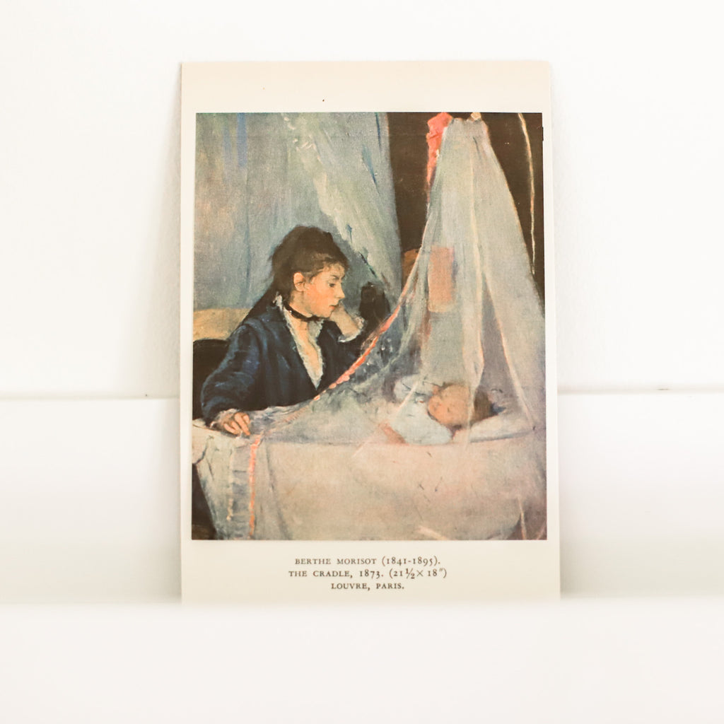 Berthe Morisot | The Cradle | Vintage Nursery Art | Golden Rule Gallery