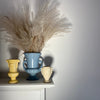 Vintage French Blue Trophy Vase | Golden Rule Gallery | Excelsior, MN