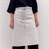 Striped Bistro Apron | Long Waist Apron | Cooking Apron | Golden Rule Gallery | Meema | Excelsior, MN