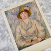 Vintage 1958 Madame Renoir Portrait Art Print at Golden Rule Gallery in Excelsior, MN