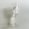 Vintage Etched Bar Glass Cordial with Tulip Mouth at Golden Rule Gallery