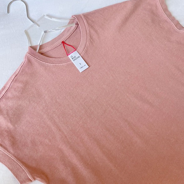 Pink Ease Tee Shirt by Le Bon Shoppe