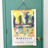 Vintage 1975 Marzelle French Exhibition Poster | Vintage 70s Marzelle Poster | Vintage French Exhibition Poster | Golden Rule Gallery | Art Collectibles | Excelsior, MN